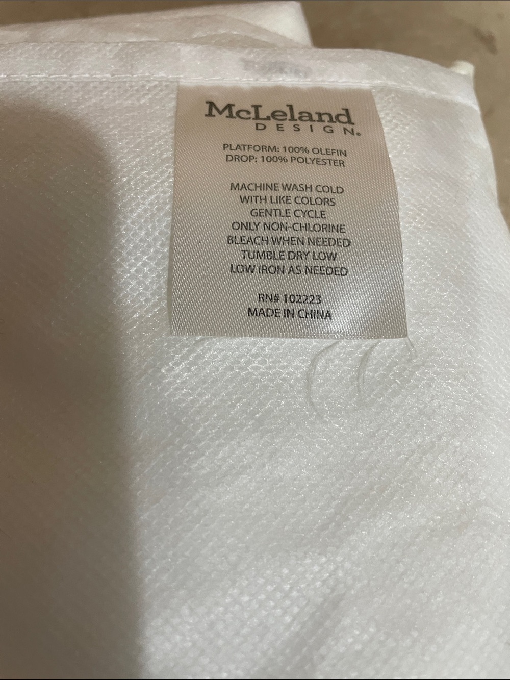 Bed Skirt- King size